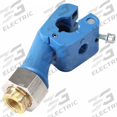 RAPIDAIR Compression Fitting Adapter: 25 mm OD x 1/2 in Pipe Size, Compression x FNPT - Compressed Air System Nylon Compression Fittings