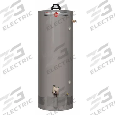 RHEEM Residential Gas Water Heater: Natural Gas, Low NOx, 75 gal, 75,100 BTU - Light-Duty Residential Gas Water Heaters