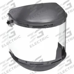 FIBRE-METAL BY PIP Face Shield: Uncoated, Dielectric/Reusable, Clear, Propionate Visor Material (MPN FM5400DCCL). Key specifications — Visor Color: Clear.