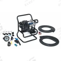 SOTERA Electric Drum Pump: Pump with Hose, Nozzle & Meter, 1/4 hp HP, 12 V DC, 13 gpm, Polypropylene (MPN SS435B). Key specifications — Brand: SOTERA; Suction Tube Material: EPDM.