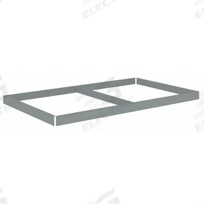 TENNSCO Shelf: 60 in x 30 in, 2,000 lb Load Capacity, Gray - Open Deck Shelf Kits for Boltless Shelving