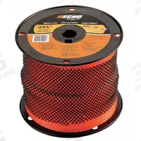 ECHO String Trimmer Line: Nylon, 0.095 in Dia, 846 ft Overall Lg, Multi-Sided, Orange (MPN 314095053). Key specifications — Brand: ECHO; Compatible Manufacturer Number: DSRM-2600; Compatible Product Type: String Trimmers; Material: Nylon.