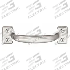 MONROE PMP Pull Handle: Unthreaded Holes, Stainless Steel, Silver, #10 Screw Size, 0.44 in (MPN PH-0232). Key specifications — Brand: MONROE PMP; Projection Type: Non-Recessed; Material: Stainless Steel; Finish: Polished; Color: Silver; Folding Type: Fixed; Mounting Type: Unthreaded Holes; Screw Size: #10.
