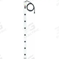 APPROVED VENDOR Outlet Strip: 8 Outlets, 6 ft Cord Lg, 15 A Current, Not UL Rated for Healthcare (MPN 3W211). Key specifications — Brand: APPROVED VENDOR; Mounting Style: Clip.
