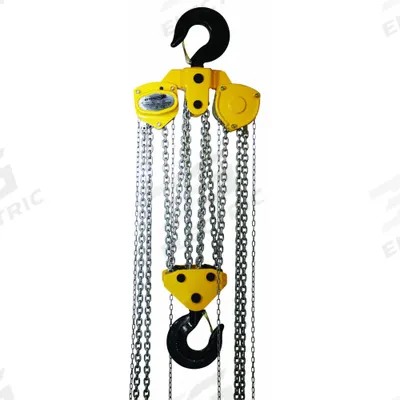 OZ LIFTING PRODUCTS Manual Chain Hoist: 40,000 lb Lifting Capacity - Manual Chain Hoists