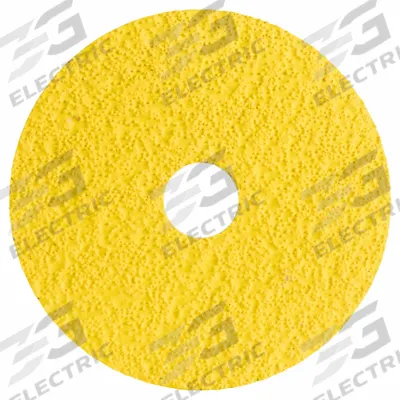 NORTON Fiber Disc: 4-1/2" x TN Quick-Change, Ceramic, 36 Grit - Cool-Cutting Fiber Discs for Stainless Steel & Nickel Alloys