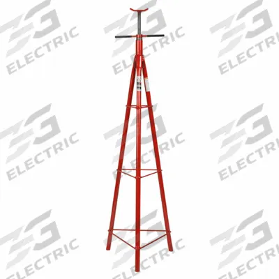 AMERICAN FORGE & FOUNDRY Stabilizing Stand: Screw Adjustment, Triangle - Auxiliary Support Stands