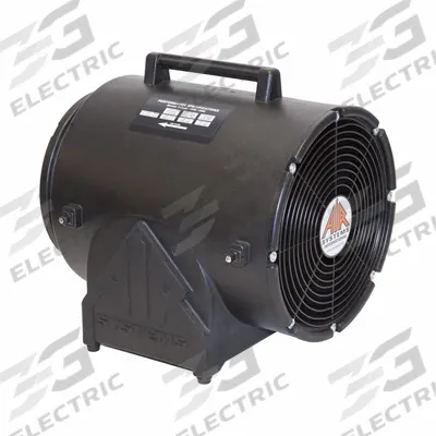 AIR SYSTEMS INTERNATIONAL Confined Space Fan: 115 V AC, 12 in Duct Dia, 1 1/2 hp Horsepower - Explosionproof Centrifugal Blowers