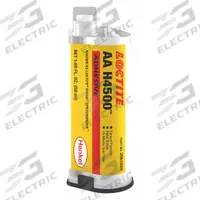 LOCTITE Acrylic Adhesive: AA H4500, Ambient Cured, 50 mL, Dual-Cartridge, Gray, Thick Liquid (MPN 2061020). Key specifications — Series: AA H4500; Cured Color: Gray.