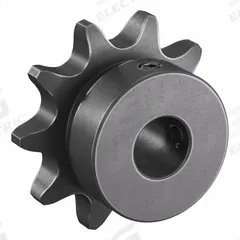 TRITAN Roller Chain Sprocket: 41, For 1/2 in Chain Pitch, 1/2 in Bore Dia, 10 Teeth, Steel (MPN 41BS10H X 1/2). Key specifications — Brand: TRITAN.