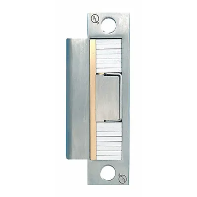 SECURITRON Electric Door Strike: 1 1/4 in Wd, 4 7/8 in Ht, Mortise - Mortise Electric Strikes