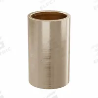 Sleeve Bearing: Bronze, SAE 841, 25 mm Bore, 30 mm OD, 50 mm Lg, 49,938 lb/sq in-fpm Max PV, 5 PK (MPN AAM2530-50B). Key specifications — System of Measurement: Metric; Material Grade: SAE 841; Brand: OILITE.
