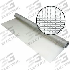 PHIFER Replacement Screen: Aluminum, Silver, 18 x 16 Mesh Size, 4 ft Wd, 50 ft Lg, 0.011 in Wire Dia (MPN 3000776). Key specifications — Brand: PHIFER; Color: Silver; Mesh Size: 18 x 16.
