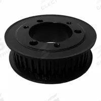 APPROVED VENDOR Timing Belt Pulley: Curvilinear, Bushed, For HTD Timing Belt Section, 56 Teeth (MPN QD56-5M-15). Key specifications — Brand: APPROVED VENDOR; Finish: Black Oxide; For Belt Series: PowerGrip® HTD®; For Bushing Size: SH.