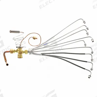 PROSTOCK Thermostatic Expansion Valve: RCFZ, Offset, For R-410A Refrigerant Type - Thermostatic Expansion Valves