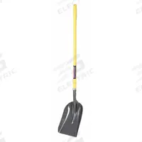 WESTWARD Western Scoop: 2 Ribs, Steel, #10 Blade Size, 14 1/4 in Blade Wd, 17 7/8 in Blade Lg, Black (MPN 12U489). Key specifications — attr979006: Steel; attr979016: Scoop Shovel; attr987921: #10; attr979009: WESTWARD; attr979010: Natural.