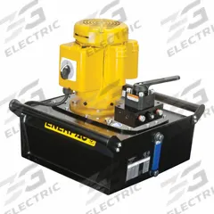 ENERPAC Electric Pump: 10,000 psi Max. Op Pressure, 200 cu in/min Max. Flow Rate, 7 1/2 hp Max. HP (MPN ZE6420SG). Key specifications — attr941810: ZE6420SG; attr941817: Tandem Center; attr941814: Advance.