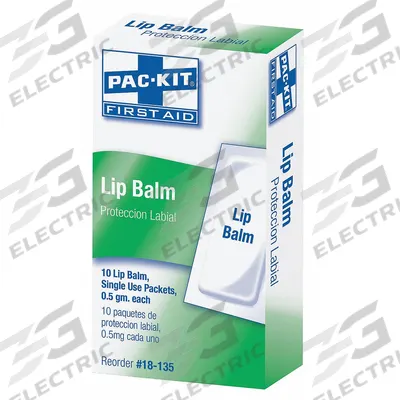 FIRST AID ONLY Lip Balm: Balm, 0.018 oz - Lip Balms