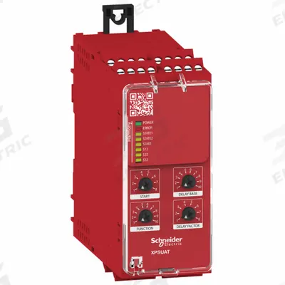 SCHNEIDER Force: DIN-Rail Relay Mounting, 24V AC/DC, 3 Inputs - DIN-Rail Mounted Relays