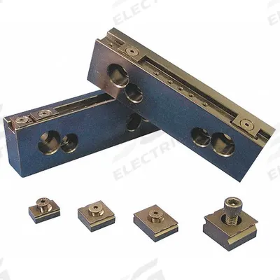 MITEE-BITE PRODUCTS INC Vise Jaw Set: 6 in L x 1 in W x 1.73 in H - TalonGrip Vise Jaws