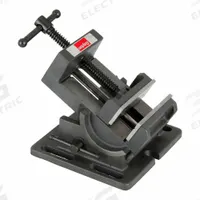 DAYTON Machine Vise: 4 in Jaw Face Wd, 4 in Max Jaw Opening, 1 1/2 in Throat Dp, Smooth Face (MPN 6Z844). Key specifications — attr1030443: DAYTON.