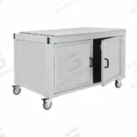 Tube Framing System Profiles: Silver, 36 3/4 in H x 31 1/2 in W x 63 in D, 930 lb Load Capacity (MPN Q-101713). Key specifications — Mobility: Mobile; Brand: 80/20; Color: Silver; Manufacturer Part Number: Q-101713.