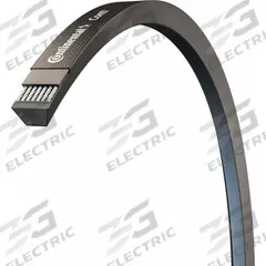 CONTINENTAL V-Belt: B146, 149 in Outside Lg, 21/32 in Top Wd, 17/32 in Thick, Polyester (MPN 20437669). Key specifications — Industry Number: B146.