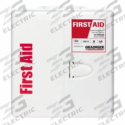 FIRST AID ONLY First Aid Kit and Housing: 241 Components, ANSI/ISEA Z308.1-2021, Type I/II - General Purpose ANSI First Aid Kits