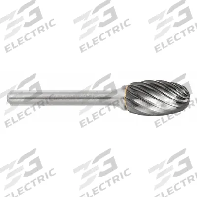 SGS PRO Carbide Bur: Oval, SE-5, Inox Cut, 1/2" x 7/8" Head - Inox-Cut Oval Burs
