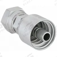 AEROQUIP Hydraulic Crimp Fitting: Steel x Steel, Straight, -6 For Hose Dash Size, NPSM x Crimp (MPN 1AA6SP6). Key specifications — Brand: AEROQUIP; Fitting Gender: Female x Genderless; Fitting Connection Type: NPSM x Crimp; Thread Size: 3/8"-18; For Hose Dash Size: -6.