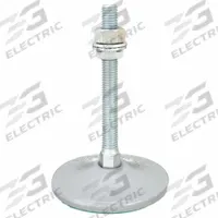 AIRLOC Male-End Leveling Mount: Fixed Stud, M16 Thread Size, 4.92 in, 3,000 daN Capacity (MPN 1.16125.73). Key specifications — Base Shape: Round; Load Capacity: 3,000 daN.