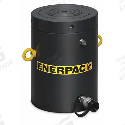 ENERPAC Hydraulic Ram: Single Acting, 200 ton Nominal Capacity, 5 in Nominal Stroke Lg - High Cycle Rams