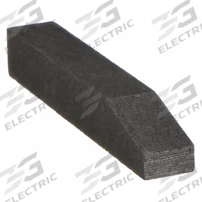 AMERICAN BEAUTY Resistance Soldering Electrodes: Block Tip, 0.25 in Tip Wd