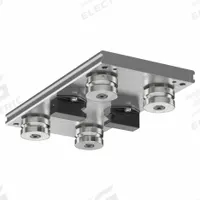 HEPCOMOTION GV3 Carriage: For 44 mm Rail Wd, Roller, GV3 Std Carriage, 35.8 mm Carriage Ht, Aluminum (MPN AU4434L225LBDR). Key specifications — Carriage Material: Aluminum; Roller Material: Stainless Steel; Size: 44; Brand: HEPCOMOTION; Features: Slide Lubricators; Type: GV3 Standard Carriage.