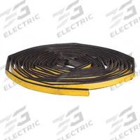 PEMKO Seal: Bulb, Self-Adhesive Mounting, Std, Silicone, 18 ft Overall Lg, 1/2 in Overall Wd (MPN S88D18). Key specifications — Color: Dark Brown; Mounting Style: Self-Adhesive; Seal Shape: Bulb; Brand: PEMKO; Material: Silicone; Adhesive Bond: Standard.
