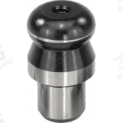 KIPP Locating Pin w/Ball End: Ball End, Tool Steel, 7 mm Shank Outside Dia - Ball-End Locating Pins