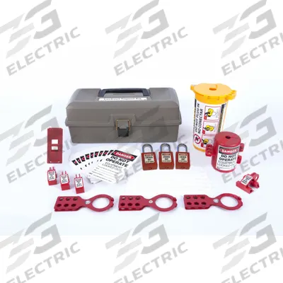 ZING Lockout Tagout Kit: Keyed Different Padlocks (MPN 7156-USA) - Portable Electrical Lockout Kits