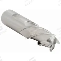 CLEVELAND Square End Mill: High Speed Steel, 4 Flute, 1/2" Mill Dia, 1-1/4" LOC, 3-1/4" OAL (MPN C42306)