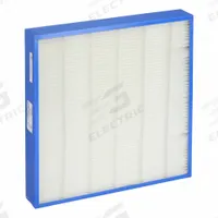 MICROSHIELD Minipleat Air Filter: 24 in x 24 in x 4 in, Synthetic, Plastic, No Header, MERV 15 (MPN MP415P-2424). Key specifications — Brand: MICROSHIELD; Frame or Header Material: Plastic; Media Material: Synthetic.