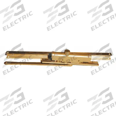 LCN Door Closer: Concealed Mounting Type, Grade 2 - Medium Duty, Bronze, 8 3/4 in Lg - Concealed-Mount Door Closers