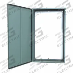 HAMMOND Electrical Enclosure: Steel, 60 in x 36 in x 12 in, NEMA 12/13, w/Panel, Solid Cover, Hinged (MPN 1418T12). Key specifications — Brand: HAMMOND; Closure Method: Clamps; Knockouts: Not Included.