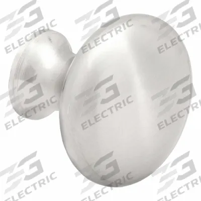 APPROVED VENDOR Cabinet Knob: Zinc, Brushed Nickel - Nickel Cabinet Knobs