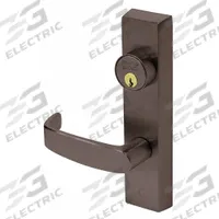 SARGENT Mechanical Exit Device Trim: 48 in Max Door Wd, Bronze (MPN 706 ETL LHRB 10B). Key specifications — Color: Bronze; Product Type: Mechanical Exit Device Trim; Ligature Resistance: Not Ligature-Resistant; Brand: SARGENT; Outside Trim Type: Lever; Exit Device Style: Lever; ADA Compliant: Yes.