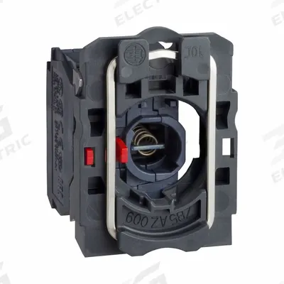 SCHNEIDER Lamp Module and Contact Block: 22 mm Panel Mounting Size, 1NC - Contact & Light Block Assemblies