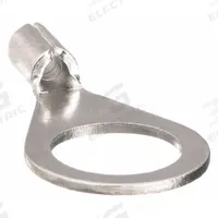 GRAINGER Ring Terminal: Bare, #8 Stud Size, 26 AWG to 22 AWG Wire Sizes, 600 V, Butted Barrel & Seam (MPN 24C793). Key specifications — Brand: GRAINGER.