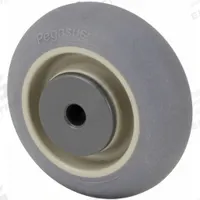 APPROVED VENDOR Caster Wheel: 5 in Wheel Dia., 1 1/4 in Wheel Wd, Rubber, 500 lb Load Rating, Gray (MPN P-RCP-050X013/038K). Key specifications — Wheel Core Material: Plastic; Wheel/Tread Color: Gray; Brand: APPROVED VENDOR.