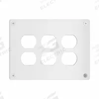 LEGRAND Wall Plate: Duplex Outlet, 3 Gang, White, Jumbo Size (MPN WSP03D2PS). Key specifications — Brand: LEGRAND; Material: Steel; Includes: Allen Head Screws.