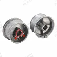 AMERICAN GARAGE DOOR SUPPLY Cable Drum: Aluminum, 375 lb Load Rating - Max, 4 in Outside Dia, 2 PK (MPN 400-12S). Key specifications — attr1070380: AMERICAN GARAGE DOOR SUPPLY; attr1070395: Aluminum; attr1070398: Door; attr1070402: Cable Drum.