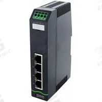 MURRELEKTRONIK Ethernet switch: Unmanaged, DIN Rail, 4 Ports, RJ45, 1000 mbps/Ethernet, IP20 (MPN 58813). Key specifications — Port Type: RJ45; Manufacturer Part Number: 58813; Brand: MURRELEKTRONIK; Features: Auto-Crossover; IP Rating: IP20; Product Type: Ethernet Switch; Maximum Input Voltage: 30V DC; Mounting Location: DIN Rail.