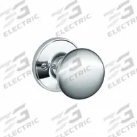 SCHLAGE RESIDENTIAL Stratus Knob Lockset: Dummy Lever Locksets (MPN J170-STR-625). Key specifications — Ligature Resistance: Not Ligature-Resistant; Brand: SCHLAGE RESIDENTIAL; Visual Indicator Message: No Message; Lockset Style: Stratus; ADA Compliant: No; Finish: Bright Chromium-Plated : Metal.